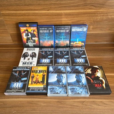 14x WILL SMITH Filme Movies VHS Video Kassette Konvolut Set Sammlung Rar Rarität - Bild 1 von 4