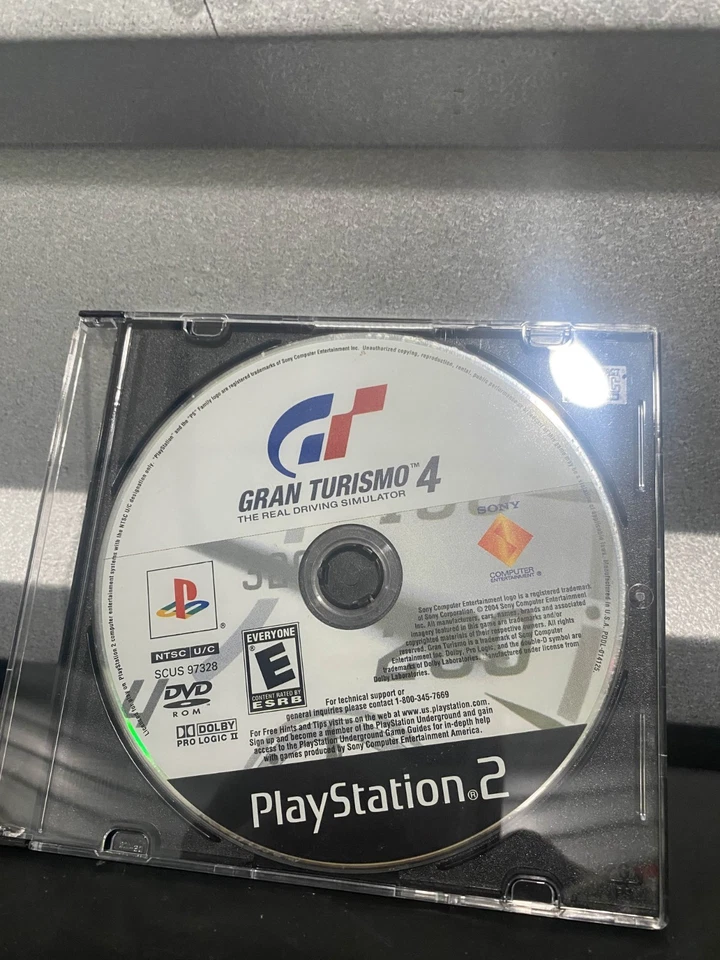 Sony PlayStation 2 PS2 диск только проверенный Gran Turismo 4 GH - Изображение 1 из 1