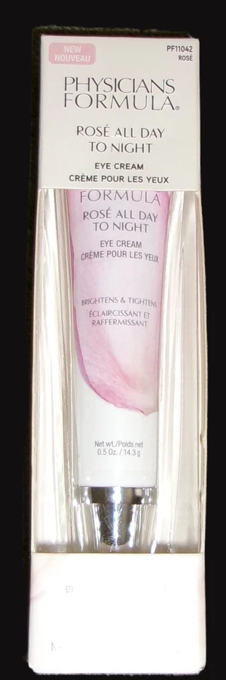 2 Physicians Formula Rose All Day to Night Eye Cream 0.5 Oz Each. 1h164