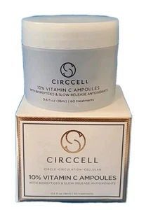 ( 1 ) Circcell Skincare VITAMIN C Ampoules -60 Applications • Made In The USA - Picture 1 of 19