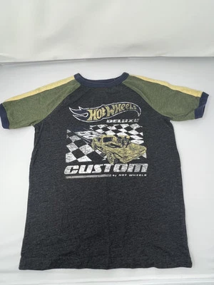Camiseta Jumping Bean para niños talla 8 con licencia Hot Wheels Foto 1 de 4