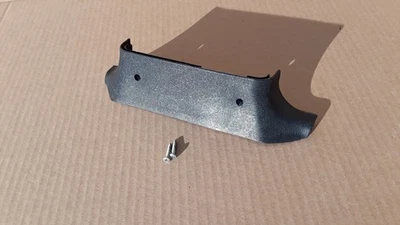 1982 Mercedes W123 B pilar direito passageiro lateral acabamento inferior azul fabricante de equipamento original - Imagem 1 de 4