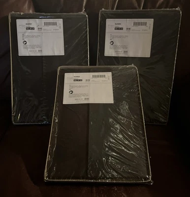 Lot of 3 IKEA NIMM Storage box with lid, black, NEW SEALED - Image 1 of 3