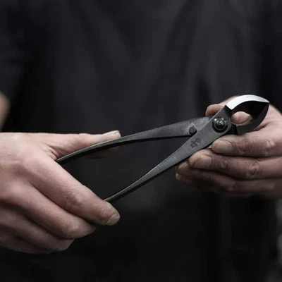 Cortador cóncavo de bonsái SUWADA 205 mm | Forjado a mano en Japón | Herramienta de poda de ramas Foto 1 de 4