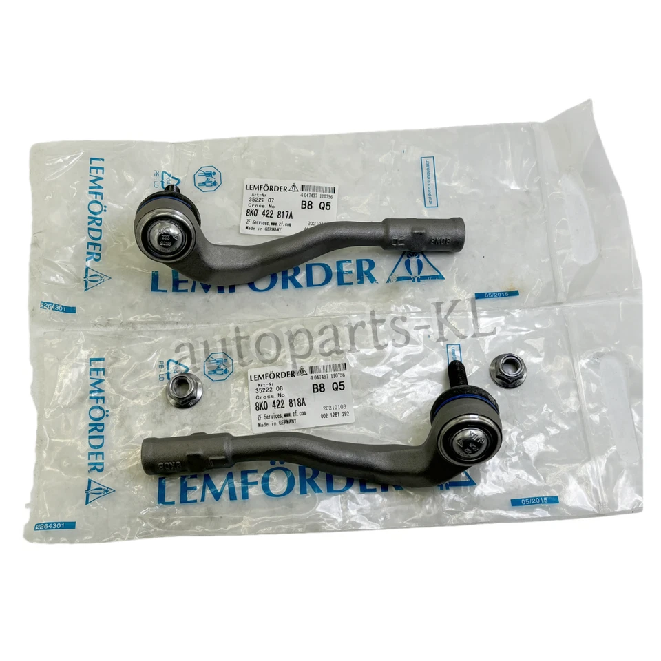 2 Outer Tie Rod End For Audi A4 A5 A6 Quattro Q5 RS5 RS7 S4 S5 S6 Porsche Macan - Изображение 1 из 4