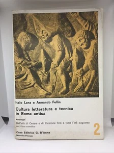 KULTUR LITERATUR UND TECHNIK IM ANTIKEN ROM VOL.2 Wolle und Fellin AN468 - Bild 1 von 2