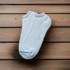 VTG Women's Socks Low Cut Acrylic Blend 9-11 White Ankle USA Super Soft - Picture 1 of 6