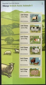 Great Britain 2012 - Sheep - British Farm Animals I - MNH Stamps self adhesives - Picture 1 of 1