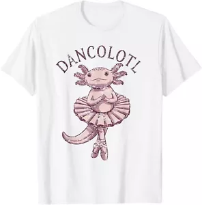 Cute Ballerina Axolotl T-Shirt - Picture 1 of 5