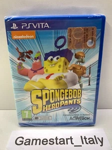 SPONGEBOB HEROPANTS - SONY PSVITA - NUOVO SIGILLATO PAL VERSION NEW SEALED - Imagen 1 de 9