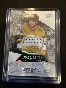 2024-25 Upper Deck Exquisite collection Patch Brendan Brisson 09/99 #RP-BB - Bild 1 von 2