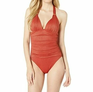 Kenneth Cole Night Escapade Mio One-Piece Cinnamon Women's Size M L65555 - Picture 1 of 3