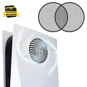 Für PS5 Lüfter Staubfilter 2er Pack Atmungsaktiv & Einfach zu bedienen Lüfter Staubfilter für PS5 D - Bild 1 von 8