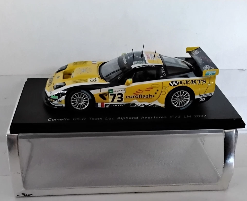 Chevrolet Corvette C5-R Alphand Aventures LM 2007 Spark Ref S0169 - Photo 1/1