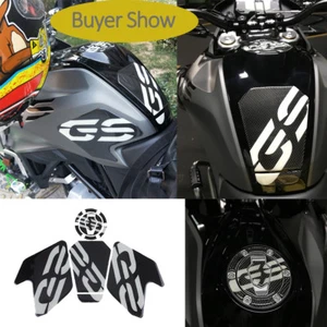 Calcomanías pegatinas emblema de protección almohadilla de tanque de combustible de carbono real 3D para BMW G310GS - Imagen 1 de 16
