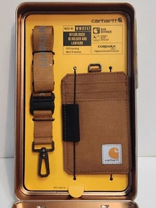 Carhartt Nylon Duck Water-Repellent Canvas ID Holder with Reflective Lanyard new - Bild 1 von 2