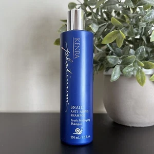 Kenra Platinum SNAIL Anti Aging SHAMPOO 8.5 fl oz DISCONTINUED Youth 250 mL - Picture 1 of 4