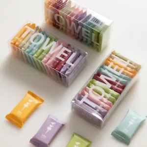 14 Stück schnelltrocknendes komprimiertes Handtuch Einweg Make-up Handtuch Damen - Bild 1 von 12
