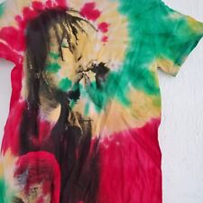 NEW* Smoking Bob Marley Tie Dye Reggae Rasta Zion-Rootswear Shirt