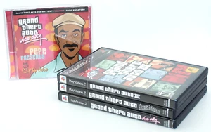 Grand Theft Auto Trilogy y Vice City Vol. Lote de 7 bandas sonoras de radio expansivos GTA - Imagen 1 de 15