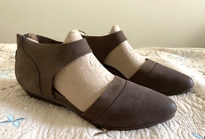 Gentle Souls Noreen Brown Nubuck D'Orsay Flats- Sz 6 NWOB - Picture 1 of 9
