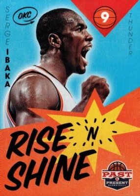 2012-13 Panini Past & Present Rise 'n Shine  #85 - Serge Ibaka   12-010 - Image 1 of 2