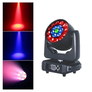 19x15W Led Moving Head Zoom Lyre Wash Light RGBW Effect Stage Light For DJ Party - Picture 1 of 15