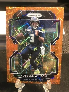 2021 Panini Prizm - Lazer Prizm #45 Russell Wilson - Foto 1 di 2