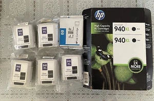 8pcs New /Sealed  Genuine/Unbrand hp 940XL Black/Yellow Ink Cartridge Officejet - Picture 1 of 4