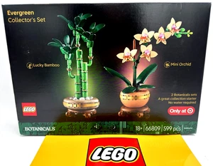 Lego 66809 Evergreen Collector’s Set (10344 Lucky Bamboo y 10343 Mini Orchid) - Imagen 1 de 2