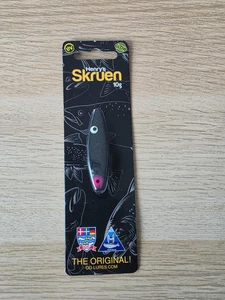 OGP SKRUEN Durchlaufblinker Meerforellenblinker Black Red Dot 10g (3 v 5) - Bild 1 von 2
