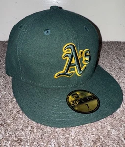 59Fifty Series Oakland Athletics Cap by New Era Size 7 New - Picture 1 of 11