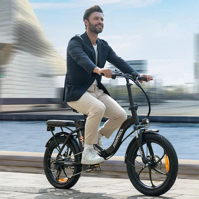 NEW 20" FAT TIRE ADULTS ELECTRIC BIKE 700W 20MPH 36V 13AH MOUNTAIN EBIKE US - Image 1 of 4