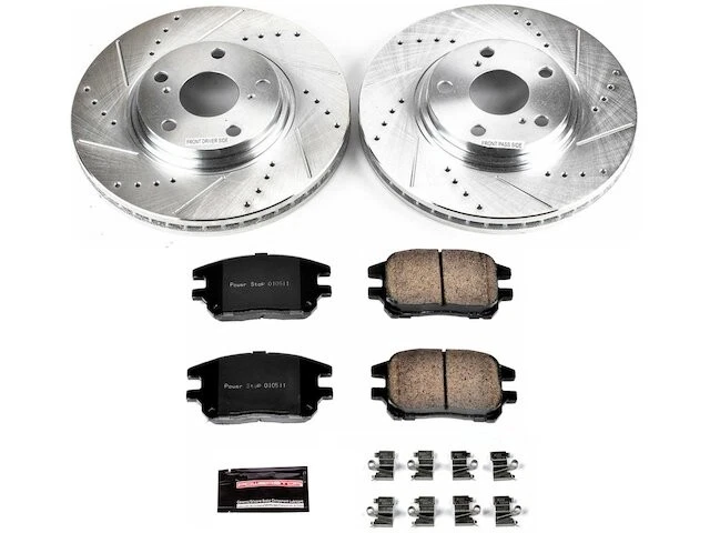 Kit de pastillas de freno delanteras y rotor Power Stop 75SYCY56 para Lexus RX300 2002 2003 Foto 1 de 1