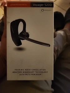 Plantronics Voyager 5200 Bluetooth Headset, Model POTE16 - Zdjęcie 1 z 2