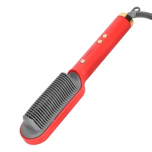 (CN Plug 220V )Hair Straightener AntiScald Fast Heating Hair Straightening Br - Picture 1 of 12