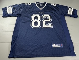 Maglia Vintage Reebok Dallas Cowboys Bianca #82 Jason Witten NFL Uomo Taglia 56 - Foto 1 di 16