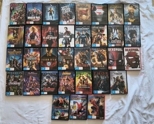 Marvel DC Bundle x 34 DVD Batman Super-man Iron Man Thor Avengers Superheroes  - Bild 1 von 15