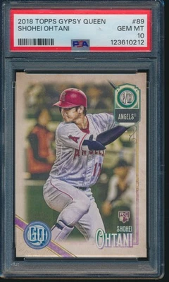 PSA 10 SHOHEI OHTANI 2018 TOPPS Gypsy Queen #89 Angels Rookie Card RC GEM MINT - Image 1 of 3