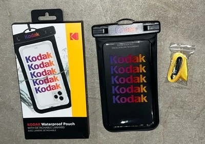 Waterproof Phone Pouch Kodak Black/Clear. Useable In Case. New. All Smart Phones - Image 1 of 4