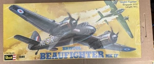 Revell 1/32 0251 Bristol Beaufighter MK IF Night Fighter Vintage Model Kit Seale - Picture 1 of 5