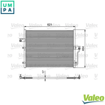 CONDENSER AIR CONDITIONING 814441 FOR SSANGYONG ACTYON/SPORTS KYRON 2.3L 4cyl - Image 1 of 4