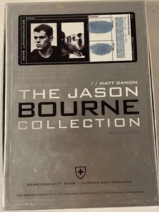 The Jason Bourne Collection (DVD, 4-Disc Set, Limited Edition) Matt Damon - Imagen 1 de 3