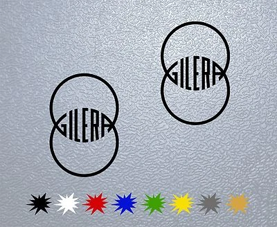 MOTORCYCLE STICKER PEGATINA DECAL VINYL Gilera - Image 1 of 2