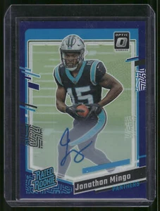 Donruss Optic Jonathan Mingo 2023 clasificación #215 novato púrpura automático/35 radiocontrol - Imagen 1 de 2