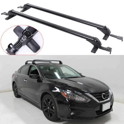 Portaequipajes de aluminio con cerradura para Nissan Altima 07-21 Foto 1 de 4