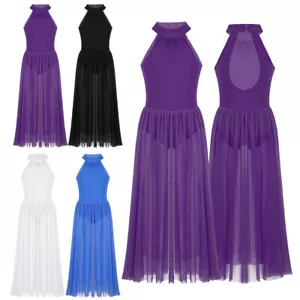 AU Kids Flower Girls Dress Gown Formal Wedding Bridesmaid Pageant Long Dresses - Picture 1 of 56