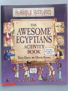 AWESOME EGYPTIANS Activity Book - Horrible Histories - Deary/Brown - Bild 1 von 4