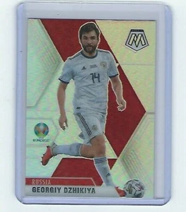 2020/21 PANINI MOSAIC UEFA EURO GEORGIY DZHIKIYA SILVER PRIZM #76 RUSSIA - Picture 1 of 1