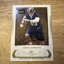 2009 Donruss Classics - Significant Signatures Gold James Laurinaitis #113/250